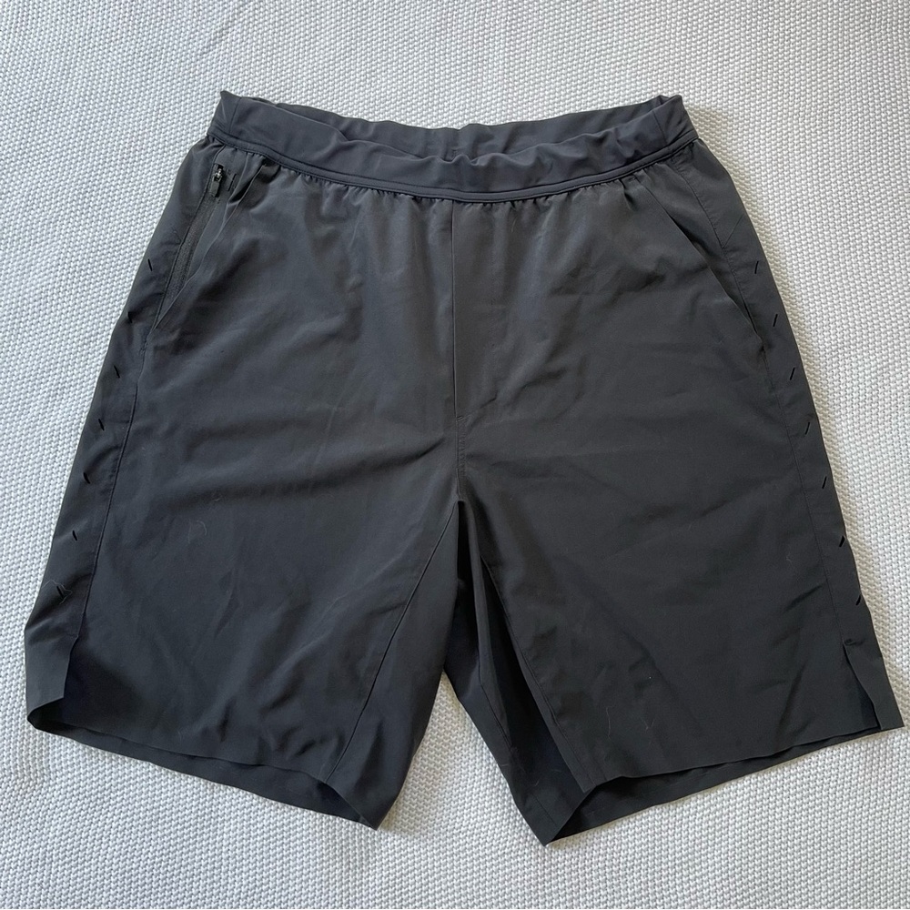 Ten Thousand ‘The Interval Short’ 9” Men's Black Athletic Shorts